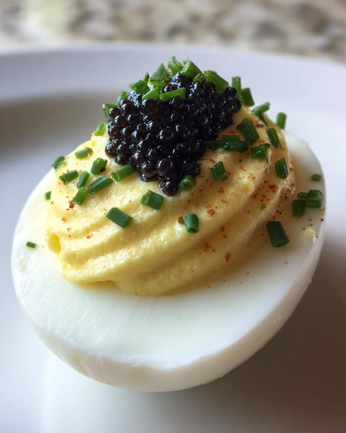 Gourmet deviled eggs - detail 3