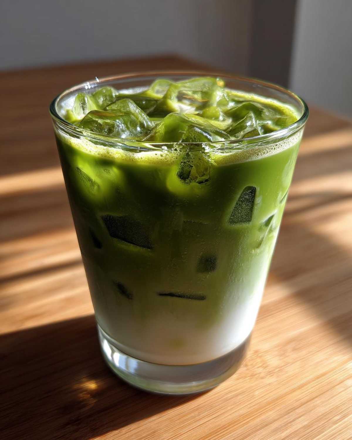 Creamy Iced Matcha Latte - detail 3