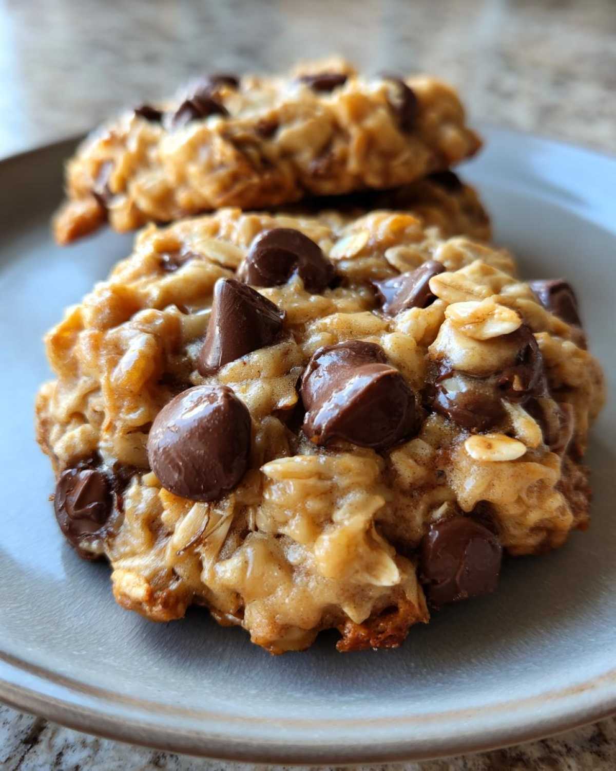Peanut Butter Banana Oatmeal Cookies - detail 4