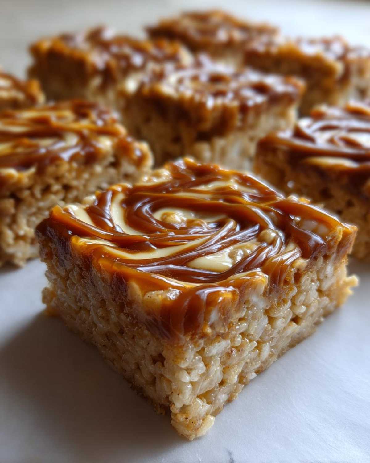 Caramel Pecan Rice Krispies - detail 3