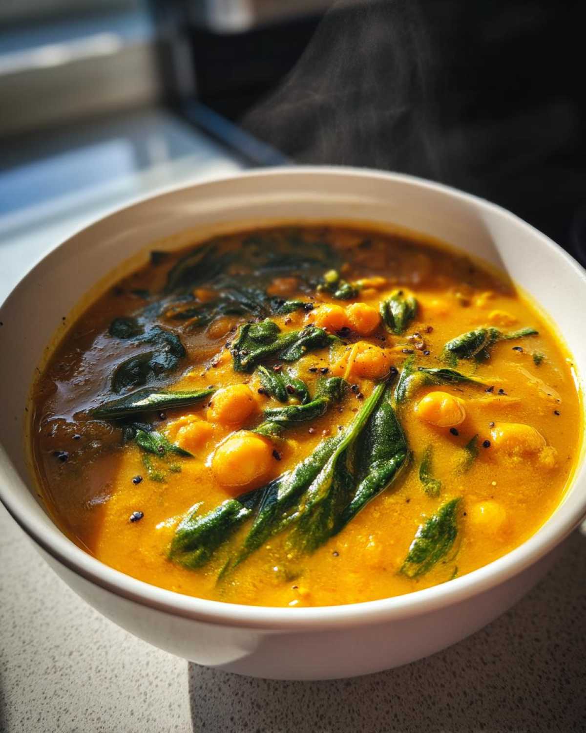 Vegan Pumpkin Curry - detail 1