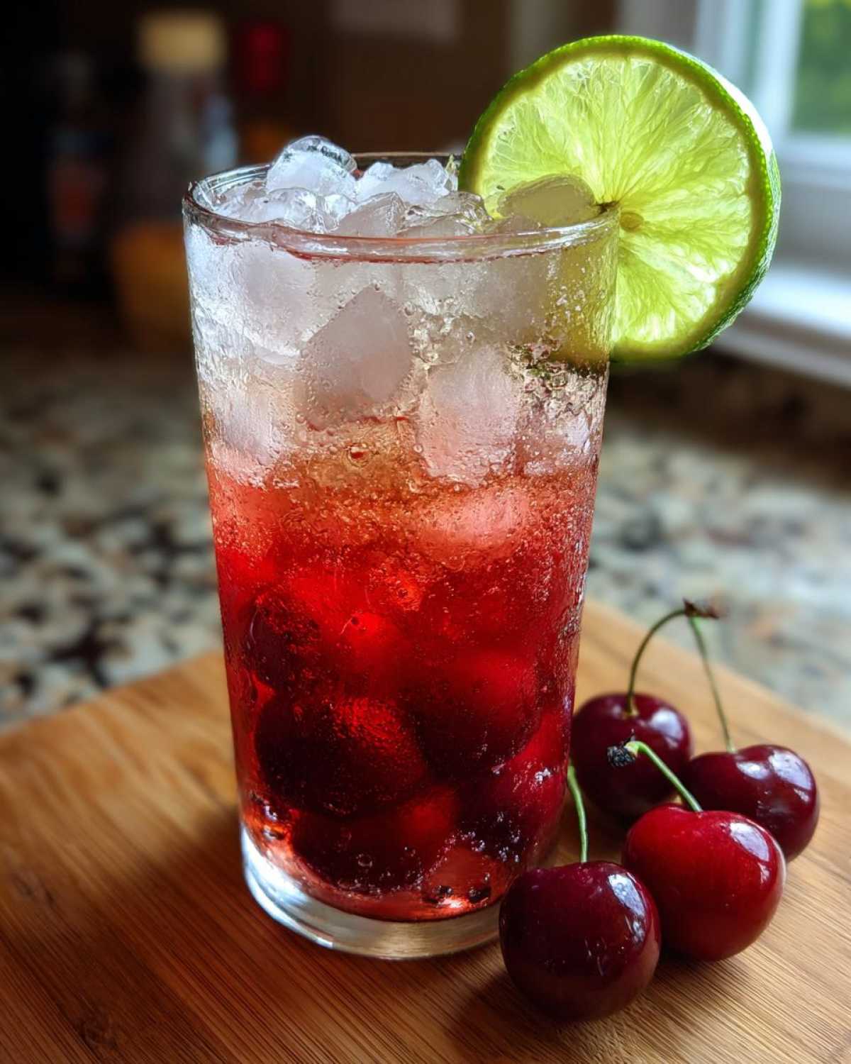 Cherry Limeade Cooler - detail 3