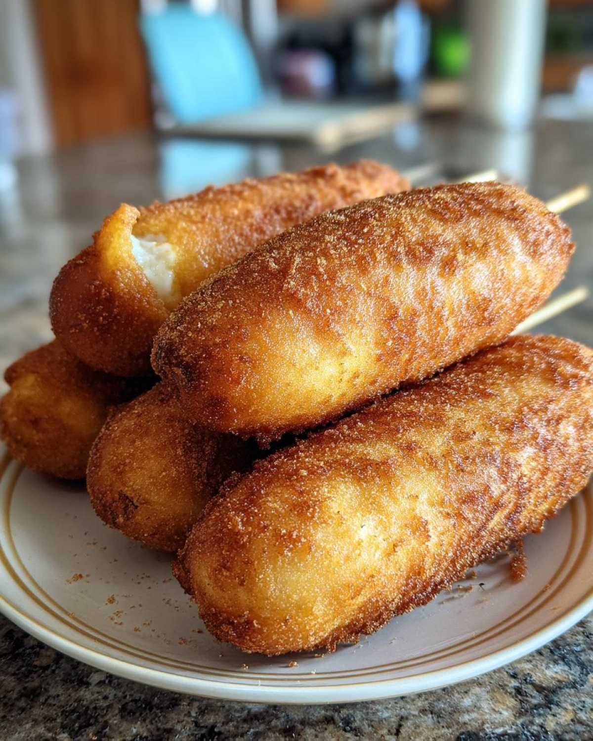 Homemade Baked Corn Dogs (Healthier Option) - detail 2