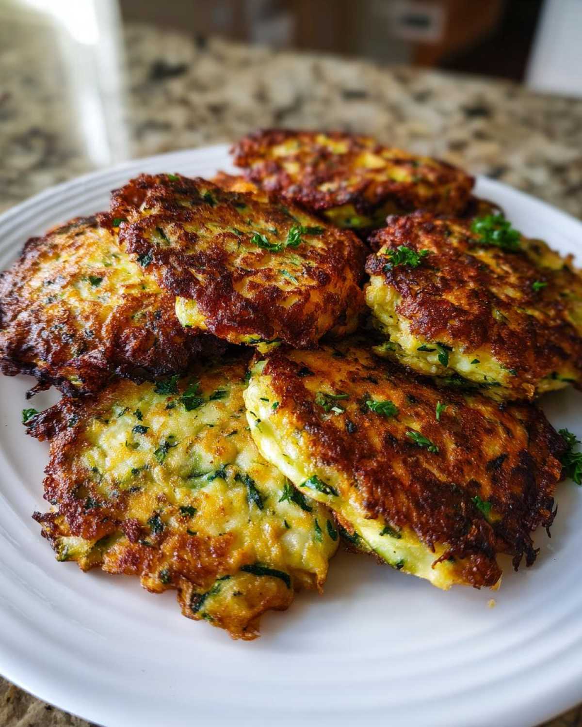 Zucchini Fritters - detail 3