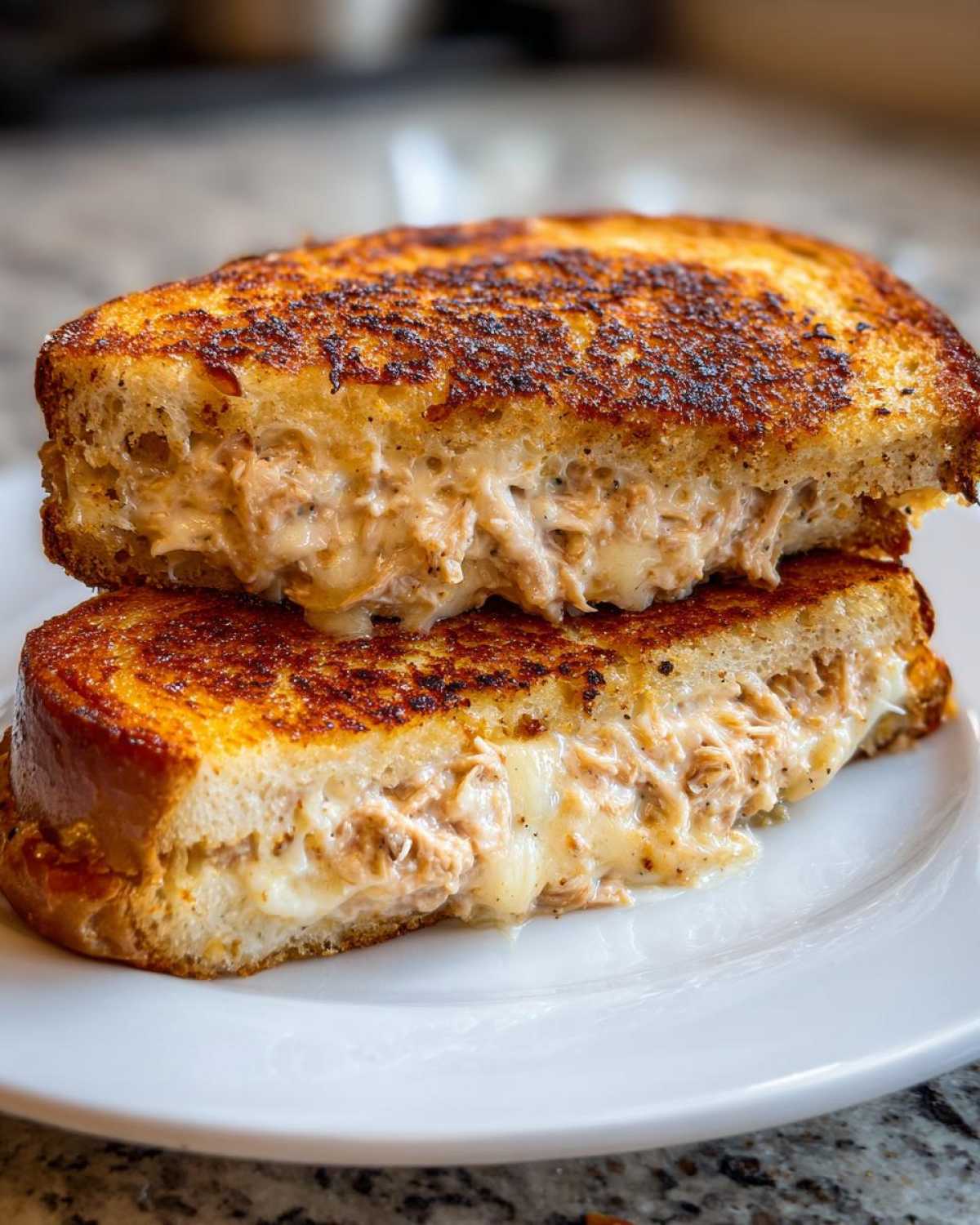 Classic tuna melt - detail 2