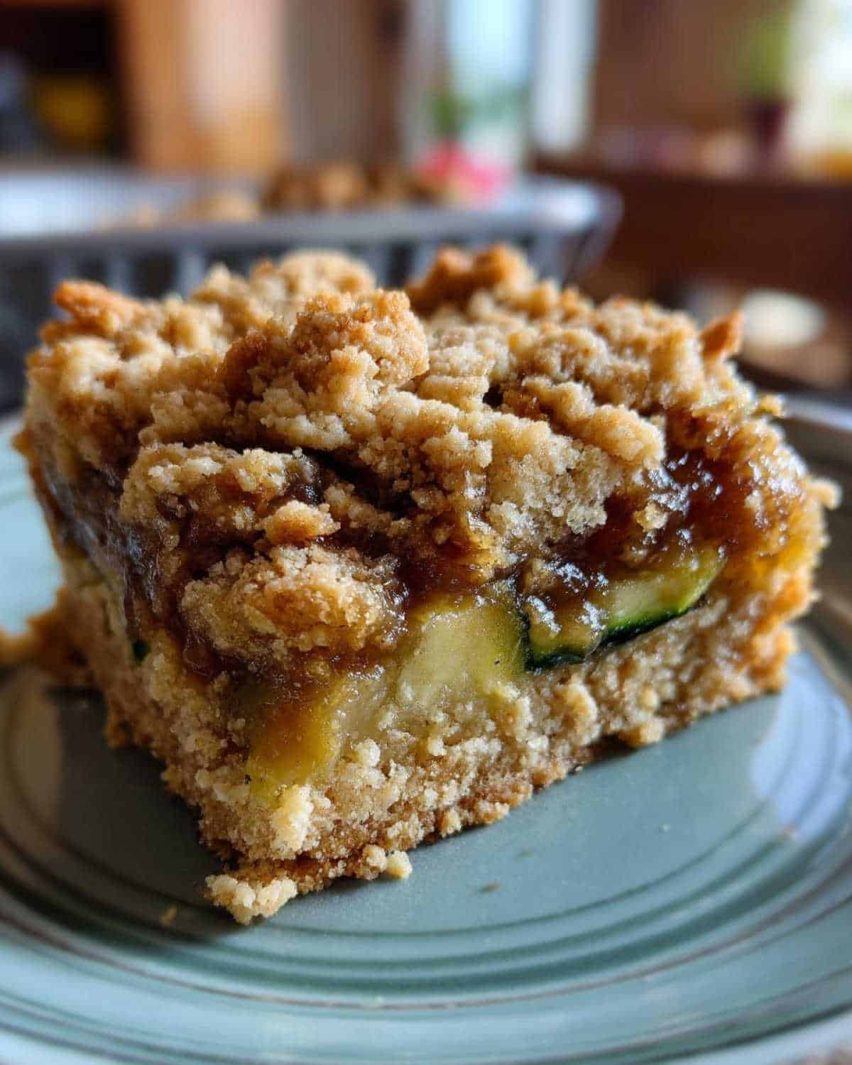 Zucchini Crumble Bars - detail 3