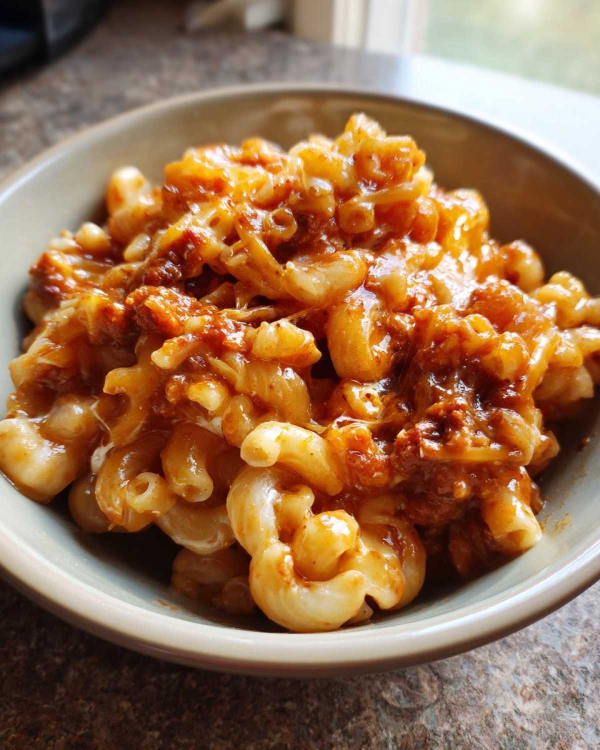 Chili Mac and Cheese - detail 1