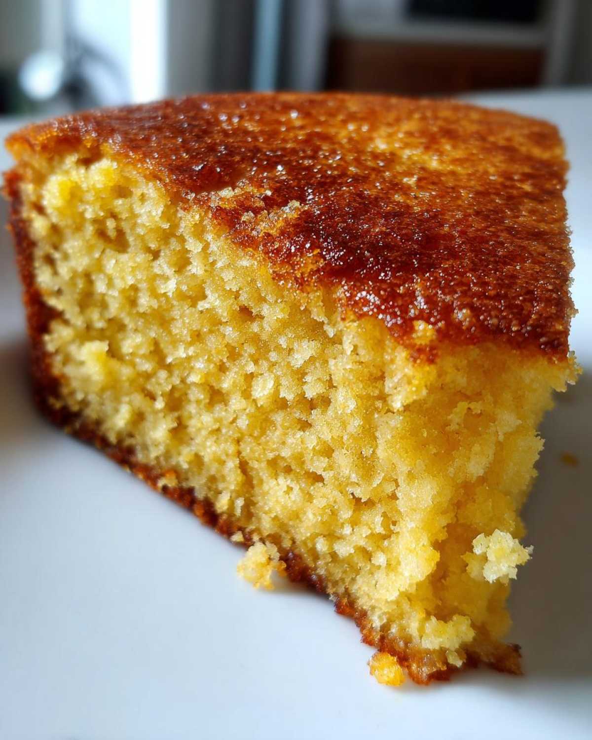 Skillet Honey Cornbread - detail 4