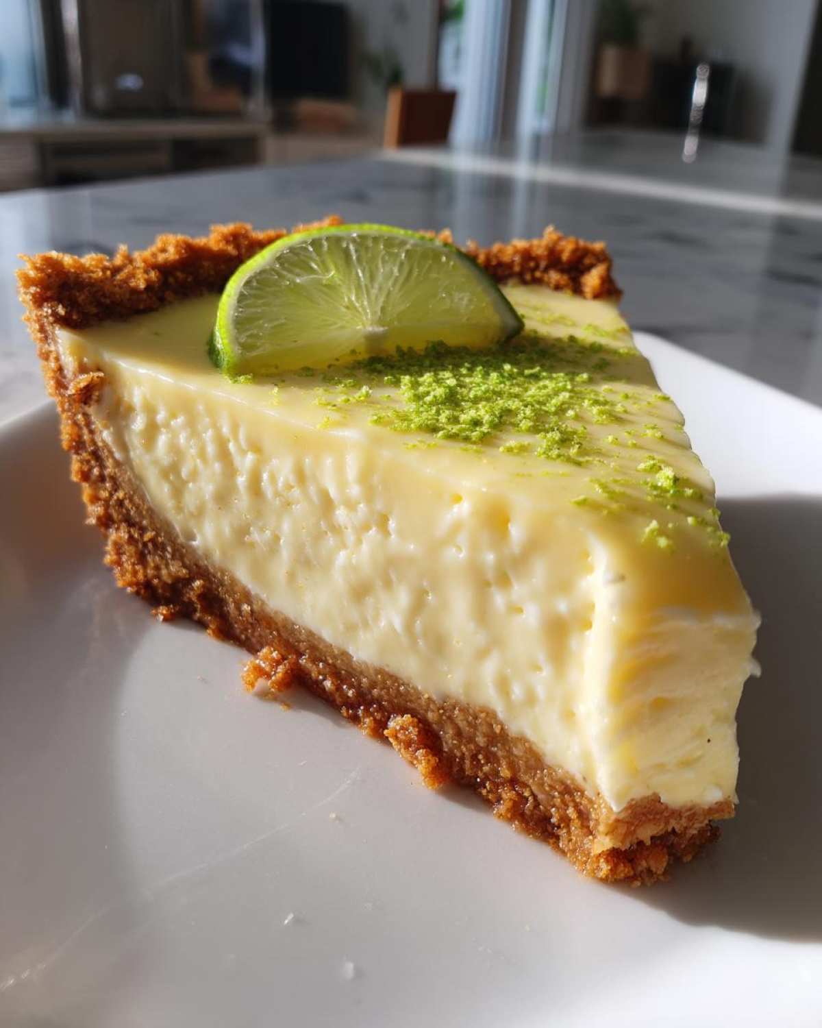 Tangy Key Lime Pie (Classic Baked Version) - detail 1