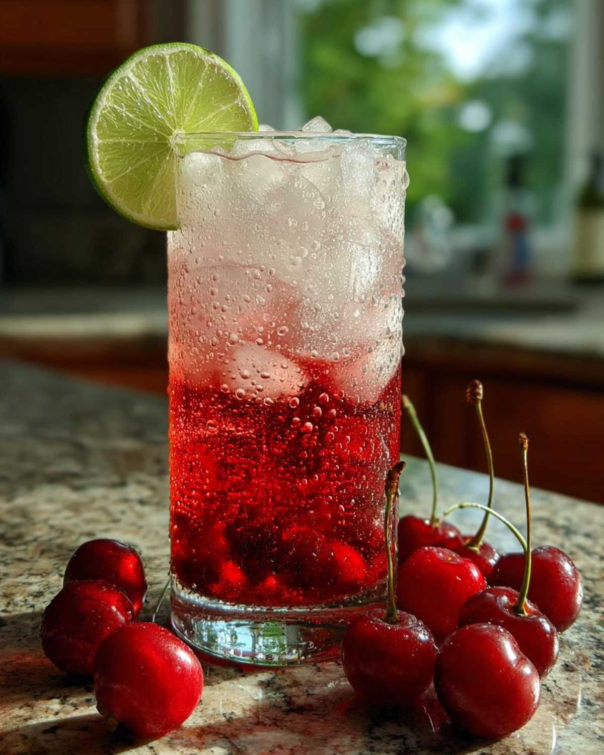 Cherry Limeade Cooler - detail 1