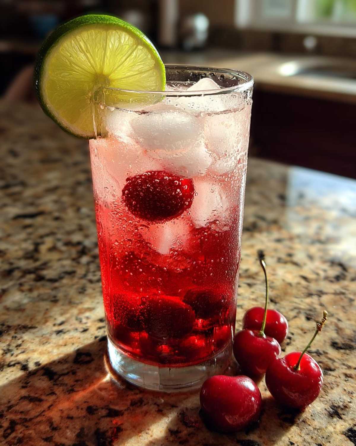 Cherry Limeade Cooler - detail 2