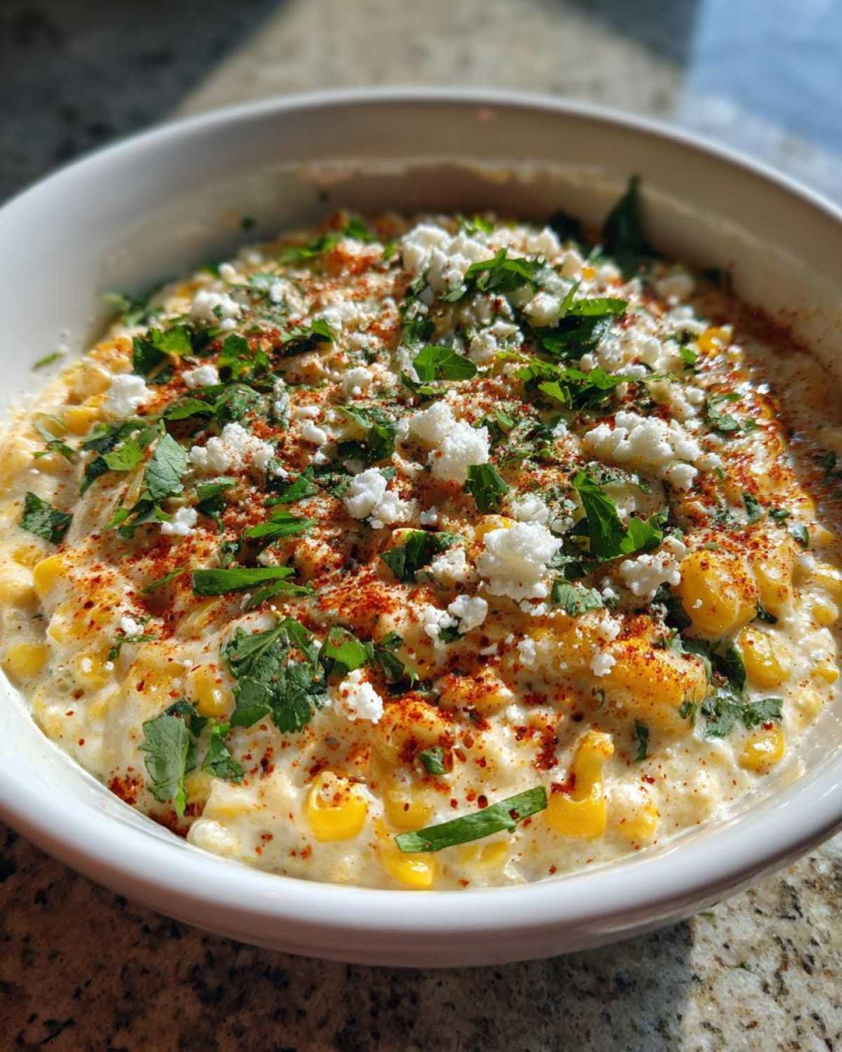 Mexican Street Corn Dip - detail 1