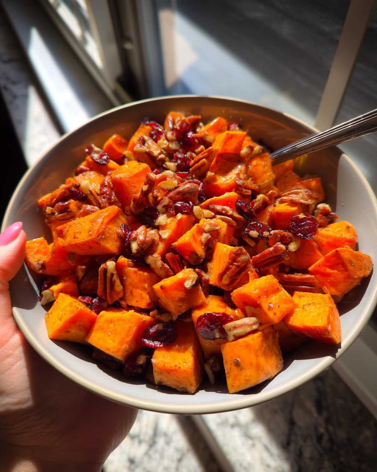 sweet potato salad - detail 3