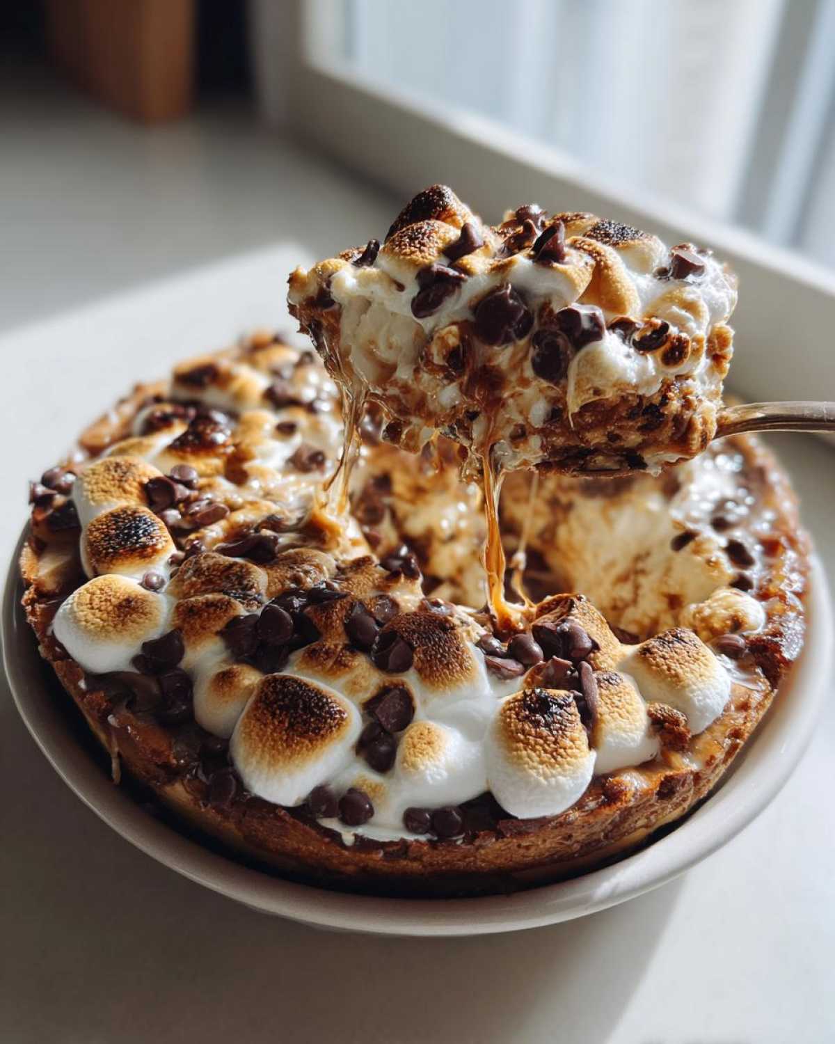 S mores Cheesecake Dip - detail 1