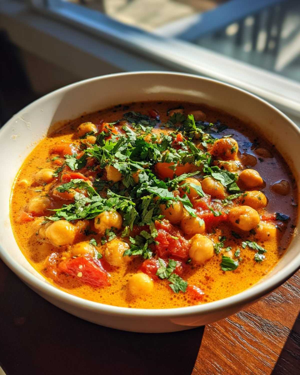Coconut Curry Chickpea Stew - detail 4