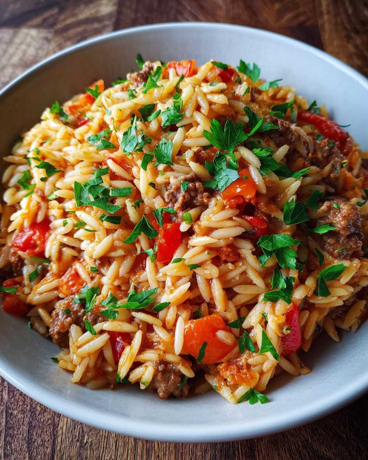One-Pot Ground Beef & Orzo - detail 1