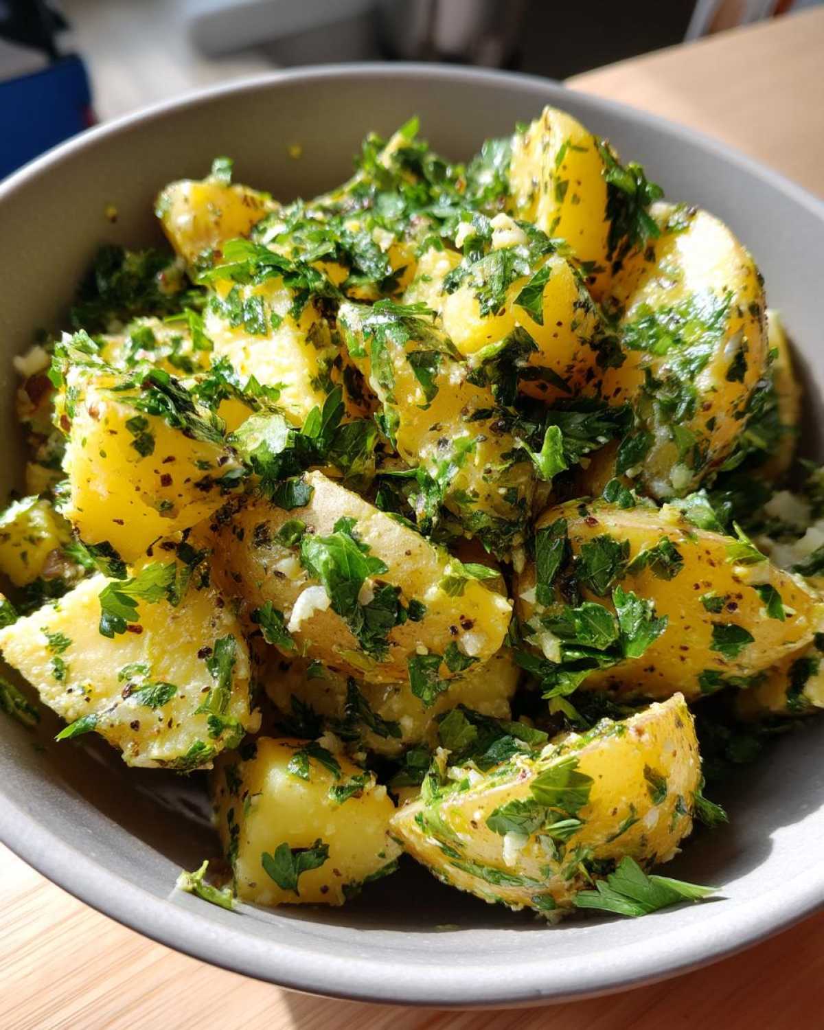Mouthwatering French Potato Salad - detail 2