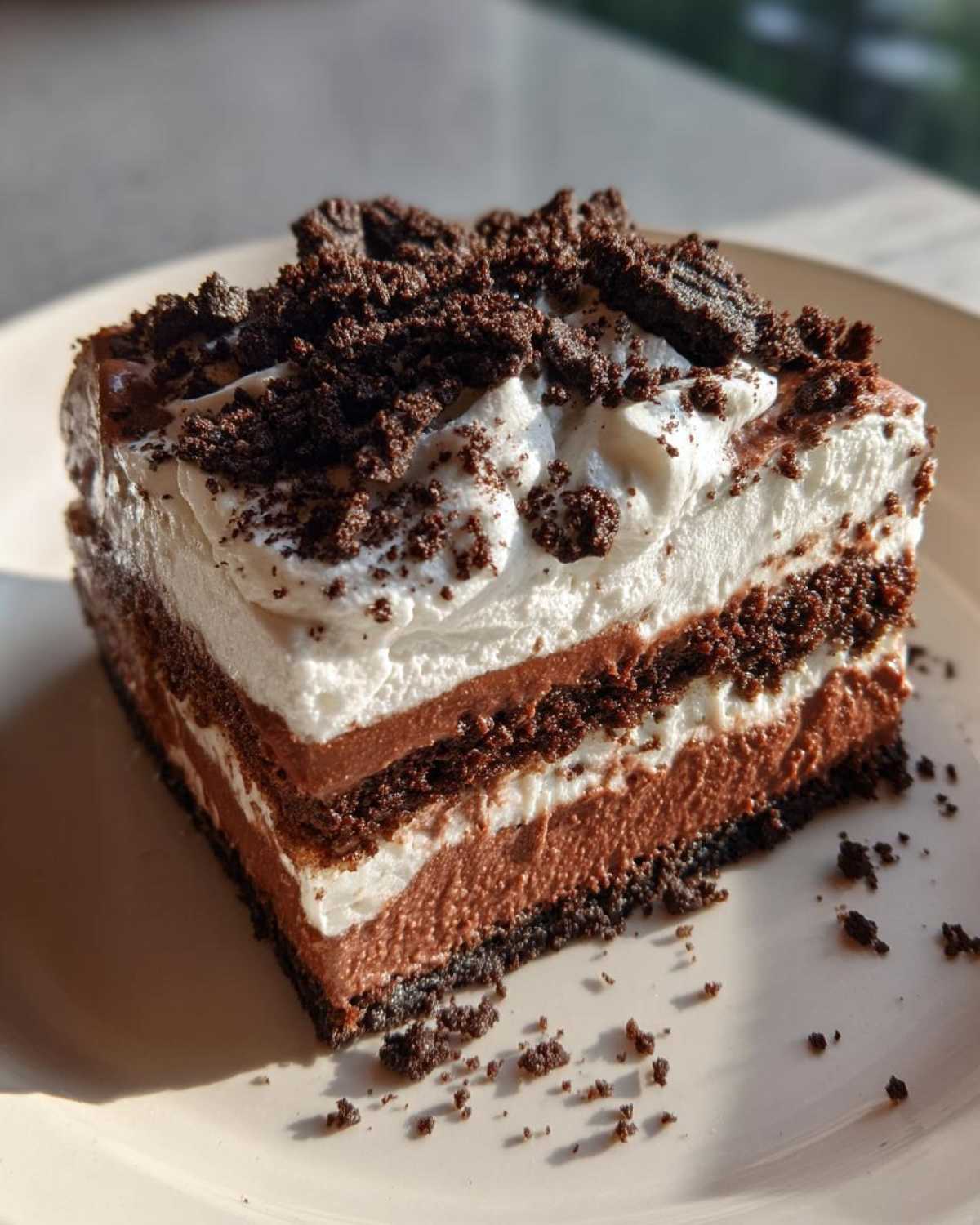 No-Bake Chocolate Lasagna Dessert - detail 4